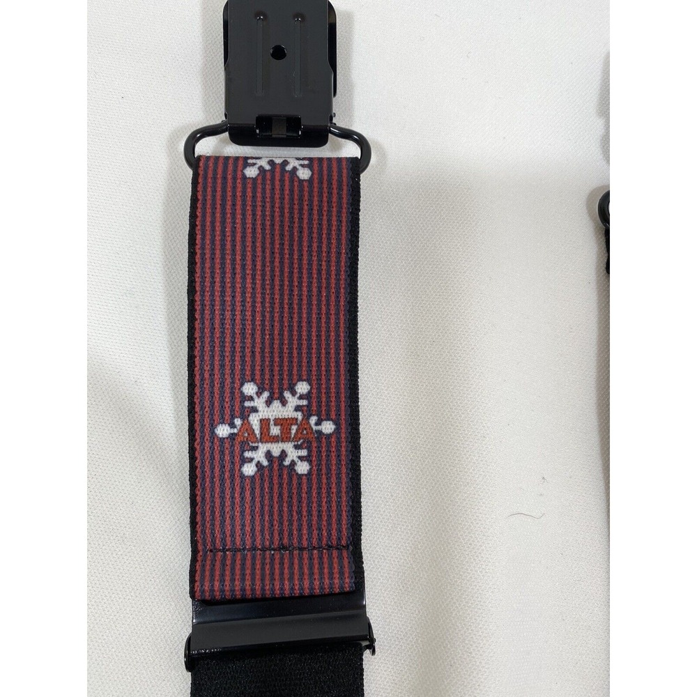 Thomas Bates Suspenders Snowflake Americana Holiday Grandpa Core X Back - Picture 4 of 12